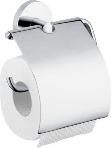 Держатель Hansgrohe Logis для рулона туалетной бумаги с крышкой