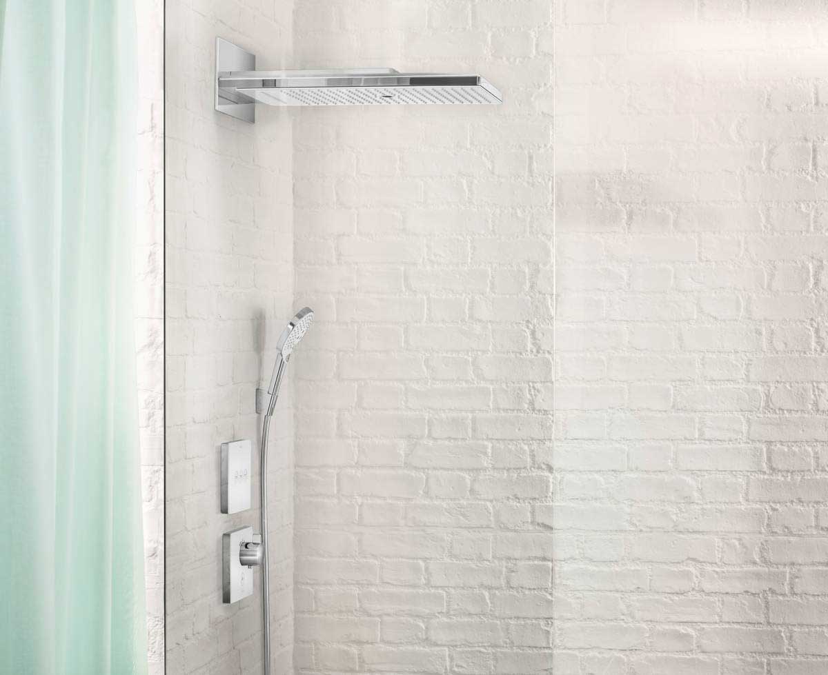 Верхний душ Hansgrohe Rainmaker Select 24001600 черный/хром