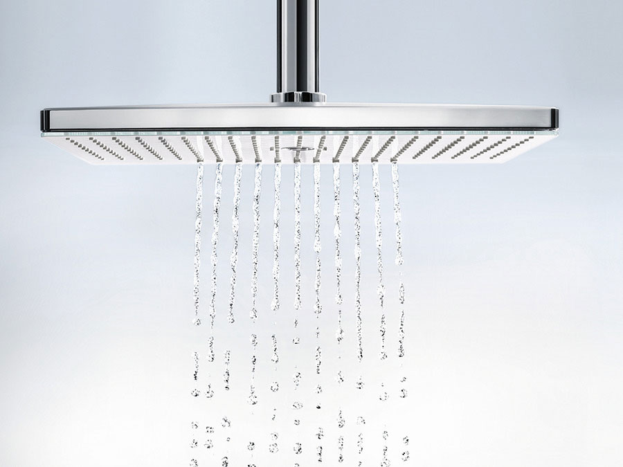 Верхний душ Hansgrohe Rainmaker Select 24007600 черный/хром