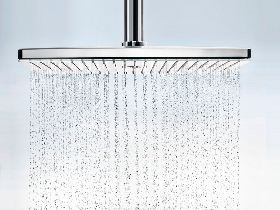 Верхний душ Hansgrohe Rainmaker Select 24007600 черный/хром