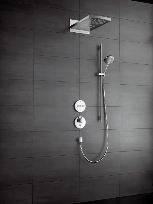 Термостат для 1 потребителя, СМ Hansgrohe ShowerSelect S 15744000 хром