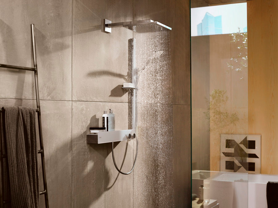 Термостат Hansgrohe ShowerTablet 13108400 белый/хром