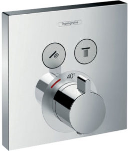 Термостат Hansgrohe ShowerSelect, скрытого монтажа, для 2 потребителей