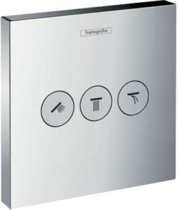 Вентиль Hansgrohe ShowerSelect, скрытого монтажа, для 3 потребителей
