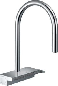 Кухонный смеситель Hansgrohe Aquno Select M81, однорычажный, 170, с вытяжным душем, 3jet, sBox