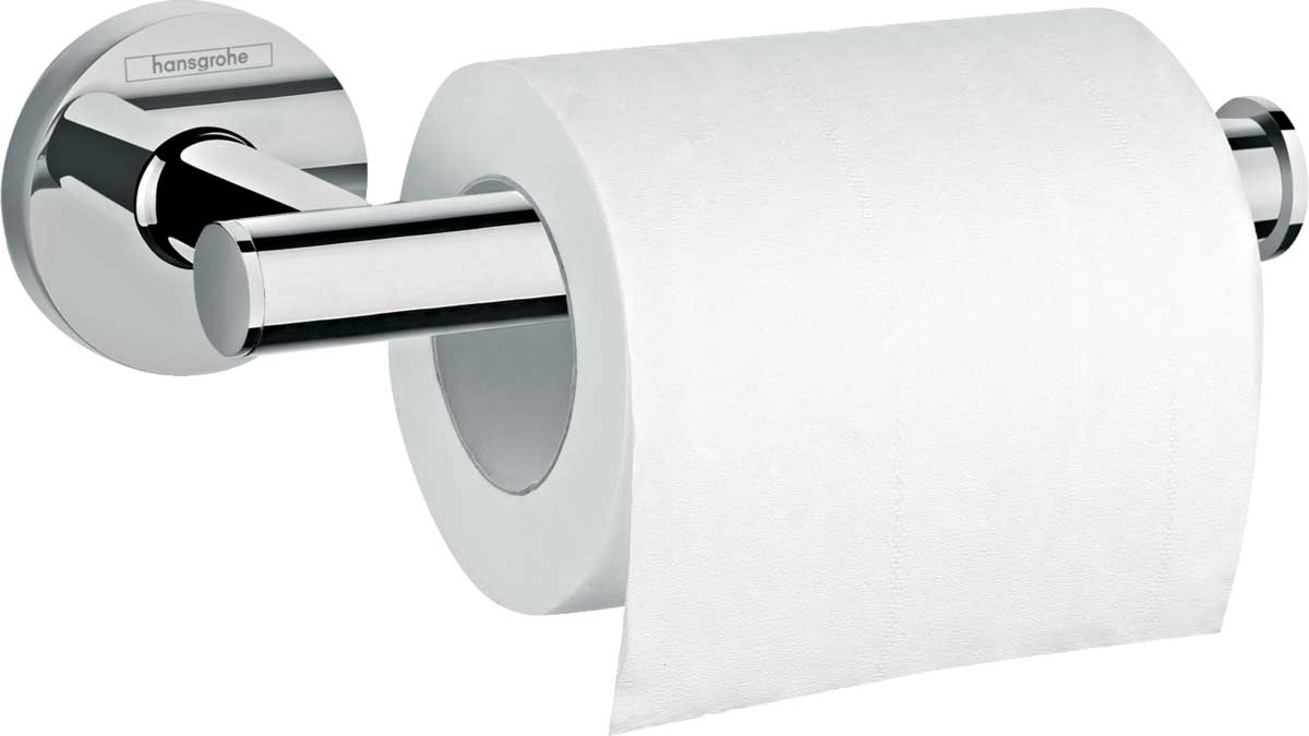 Держатель рулона туалетной бумаги без крышки Hansgrohe Logis Universal 41726000 хром 