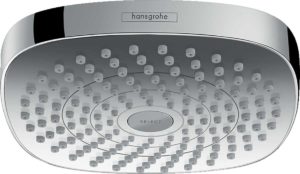 Верхний душ Hansgrohe Croma Select E 180 2jet EcoSmart 9 л/мин