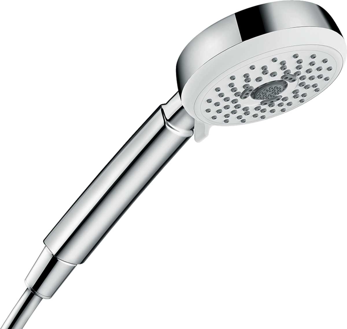 Ручной душ Hansgrohe Crometta 100 26823400 белый/хром